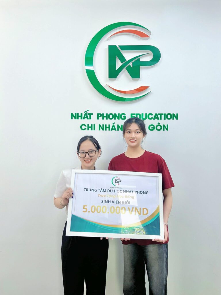 Học bổng du học Nhất Phong